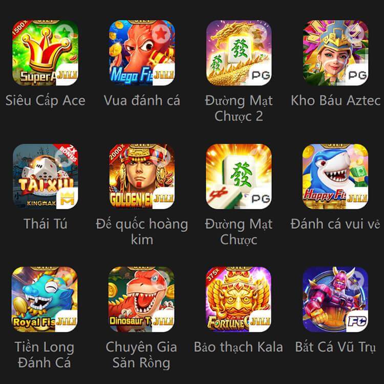 Hàng loạt các thể loại game khổng lồ tại nhà cái New88